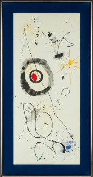 Joan Miro (Spanish, 1893-1983) From Derriere le Miroir, 1963
