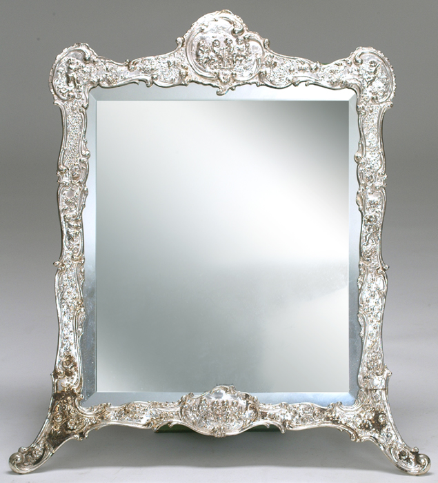 silver mirror photo