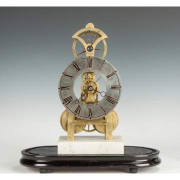 Rare S.B. Terry Balance Wheel Skeleton Clock