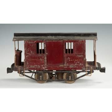 Early Lionel Metropolitan Express "Jail Car"