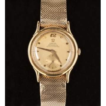 Vintage Omega 14K Gold Automatic Chronometer Watch