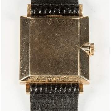 Vintage Swiss Longines 14K Gold & Diamond Watch