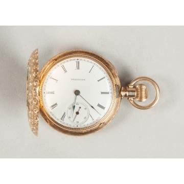 Illinois Watch Co., Springfield, 14K Gold Pocket Watch