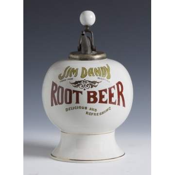 Rare Jim Dandy Root Beer Dispenser