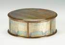 Tiffany Gilt Bronze & Iridescent Glass Box