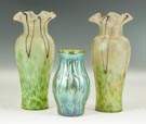 Loetz Decorated Vases