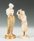 Two Royal Worcester Figures of Women