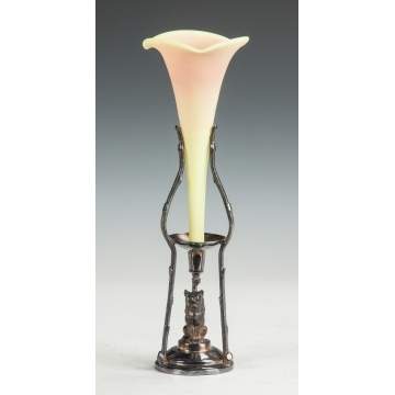 Burmese Glass Vase
