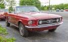 1967 Mustang 2-Door Candyapple Red Convertible