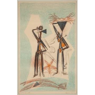 Max Ernst (German, 1891-1976), "L'etoile la Mer"