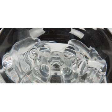Steuben Clear Glass Bowl with Foliate Base