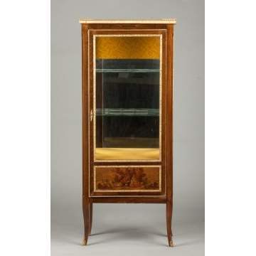 Stained Maple Vitrine
