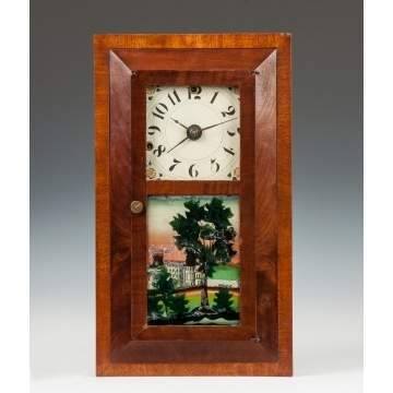 Miniature Silas Hoadley Shelf Clock