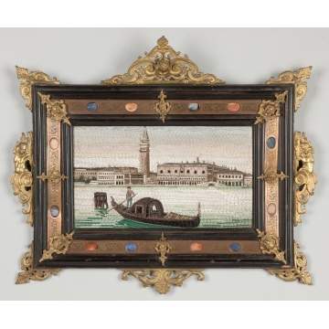 Micro Mosaic of Doge's Palace, Venice, Italy 