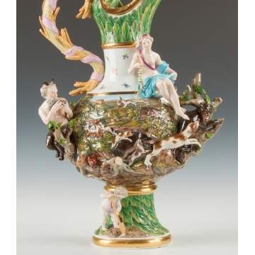 Monumental Meissen "Earth" Ewer from the "Four Elements" Series