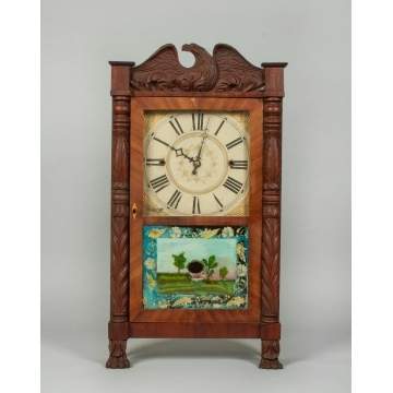 Erastus Hodges Shelf Clock