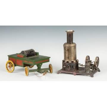 Pumper Model & Steam Engine