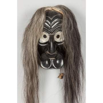 Iroquois Carved & Painted Mask