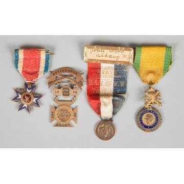 Group of Four Medals