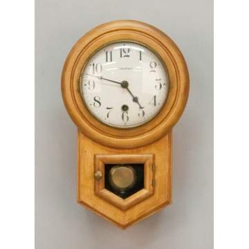 Waterbury Miniature Schoolhouse Clock, Daintie #1