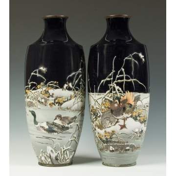 Pair of Japanese Vases