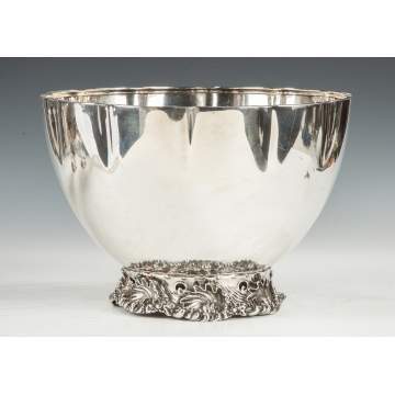 Whiting Sterling Silver Punch Bowl