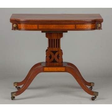 Classical Federal Bowfront Table