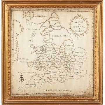"A Map of England & Wales"