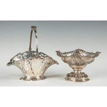 Two Sterling Silver Baskets