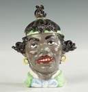 Ceramic Humidor of a Black Woman