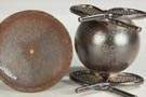 Merriden Silver Plate Co. Tennis Ball & Racquet Inkwell