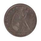 1856 Seated Liberty One Dollar