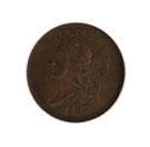1793 Half Cent Liberty Cap Gold Coin