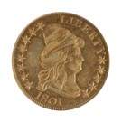 1801 Ten Dollar Draped Bust Gold Coin