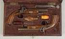 Pair of French Boxed Dueling Pistols