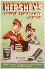 Vintage Hershey's Baking Chocolate & Cocoa Poster
