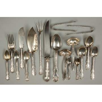 Whiting Sterling Silver Flatware - Louis XV Pattern