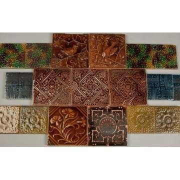 Group of Minton & Hollins Arts & Crafts Tiles 