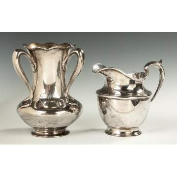 Tiffany Loving Cup and Gorham Water Pitcher