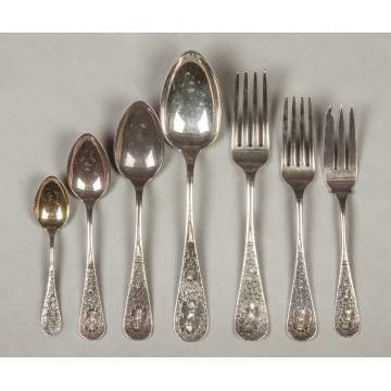 Whiting Sterling Silver Flatware