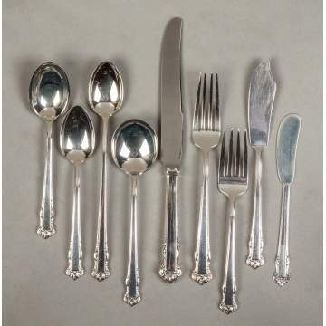 Lunt Sterling Silver Flatware - English Shell Pattern