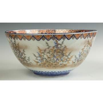 "Fukagawa" Imari Porcelain Bowl
