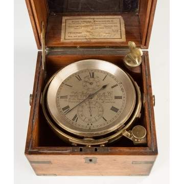 A. Johannsen and Co. Ship's Chronometer, London, England