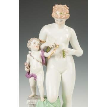 Meissen Venus with Cupid