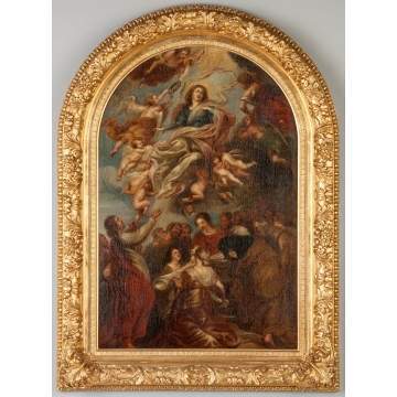 19th Century Painting of the Ascension