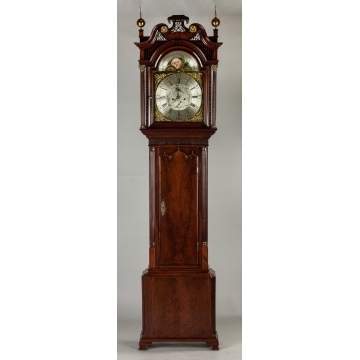 Nathaniel Sanders, Manchester, England, Tall Case Clock