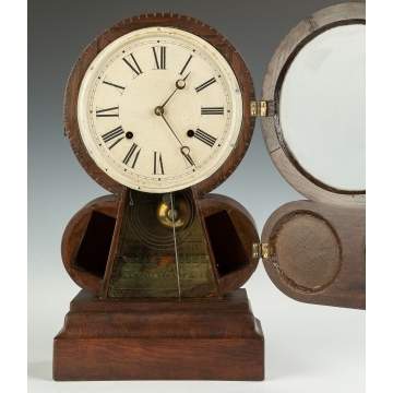 E. Ingraham Spectacle Shelf Clock