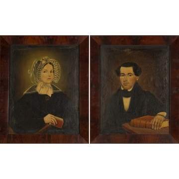 Pair of New York State Portraits