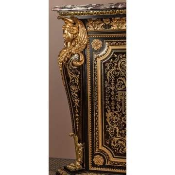 Fine and Rare Boulle Cabinet