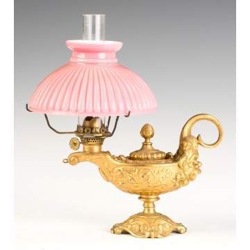 Fine and Rare Miniature Aladdin Style Lamp
